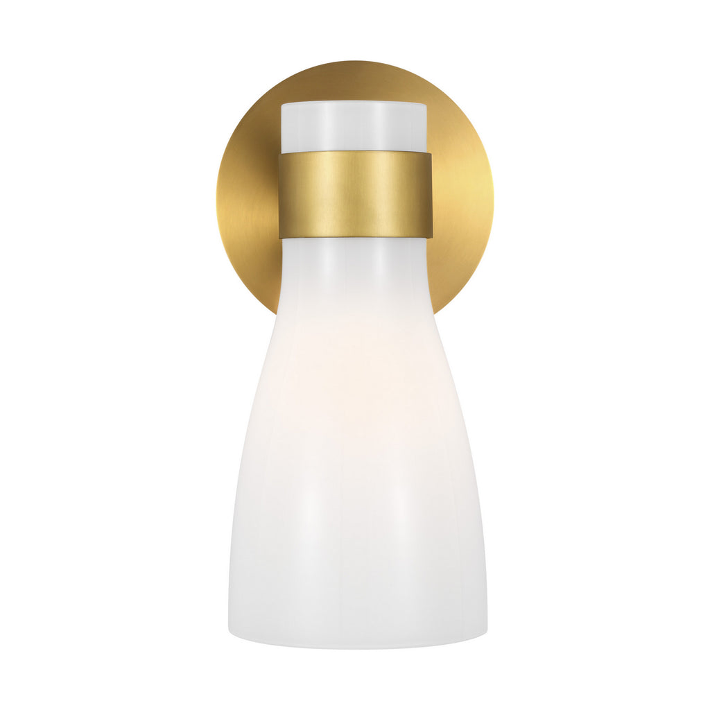 AEV1001BBSMG Moritz 1 Light Bathroom Vanity | Main Image