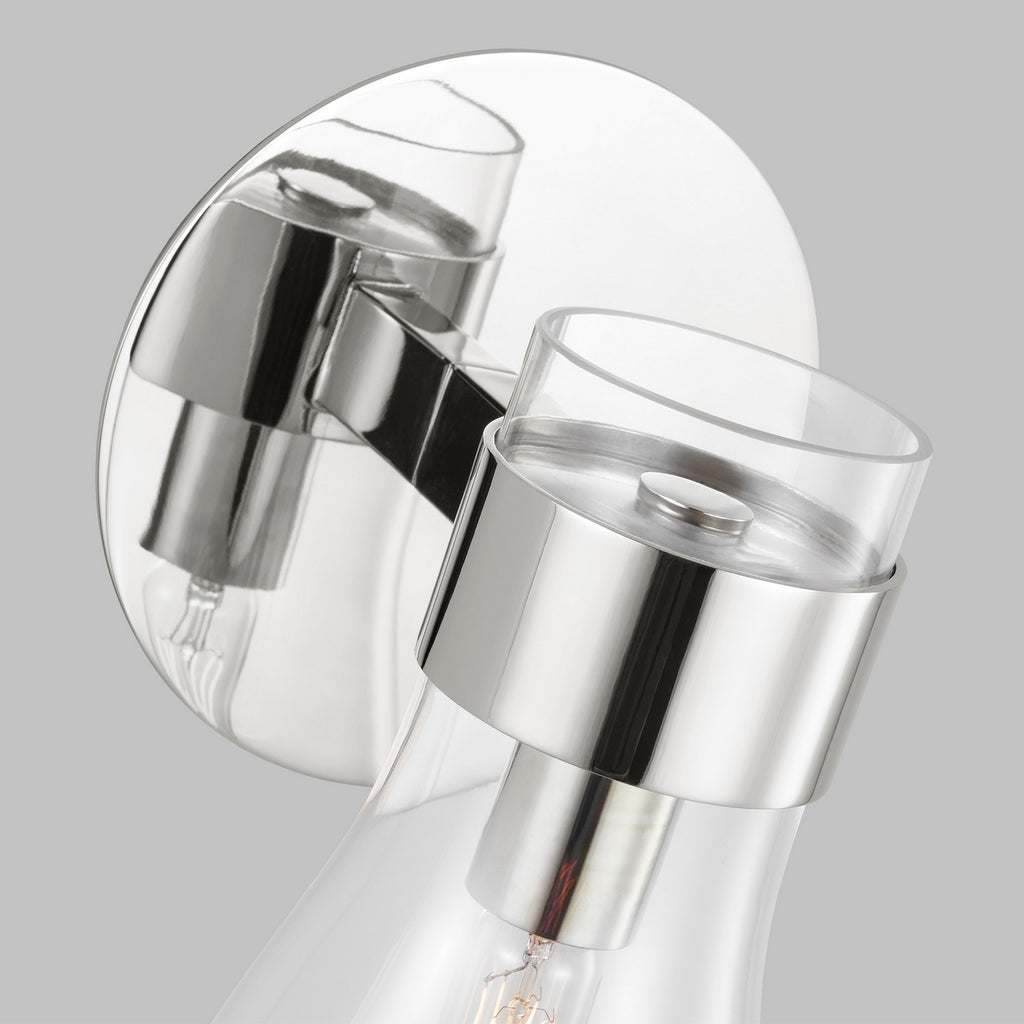 AEV1001PN Moritz 1 Light Bathroom Vanity | Alternate Image