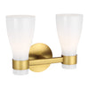AEV1002BBSMG Moritz 2 Light Bathroom Vanity | Alternate Image