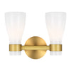 AEV1002BBSMG Moritz 2 Light Bathroom Vanity | Alternate Image