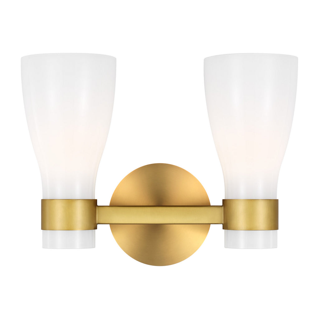 AEV1002BBSMG Moritz 2 Light Bathroom Vanity | Alternate Image