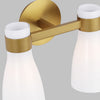 AEV1002BBSMG Moritz 2 Light Bathroom Vanity | Alternate Image