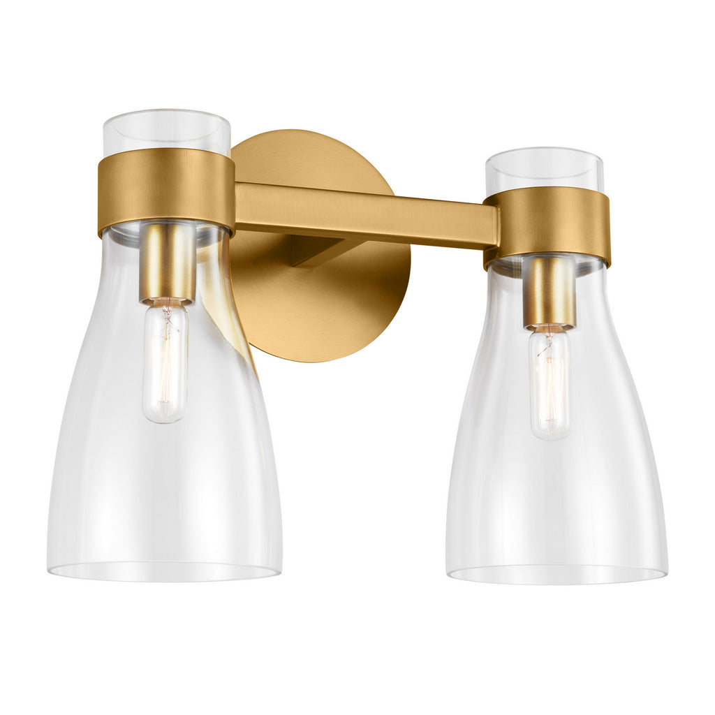 AEV1002BBS Moritz 2 Light Bathroom Vanity | Alternate Image