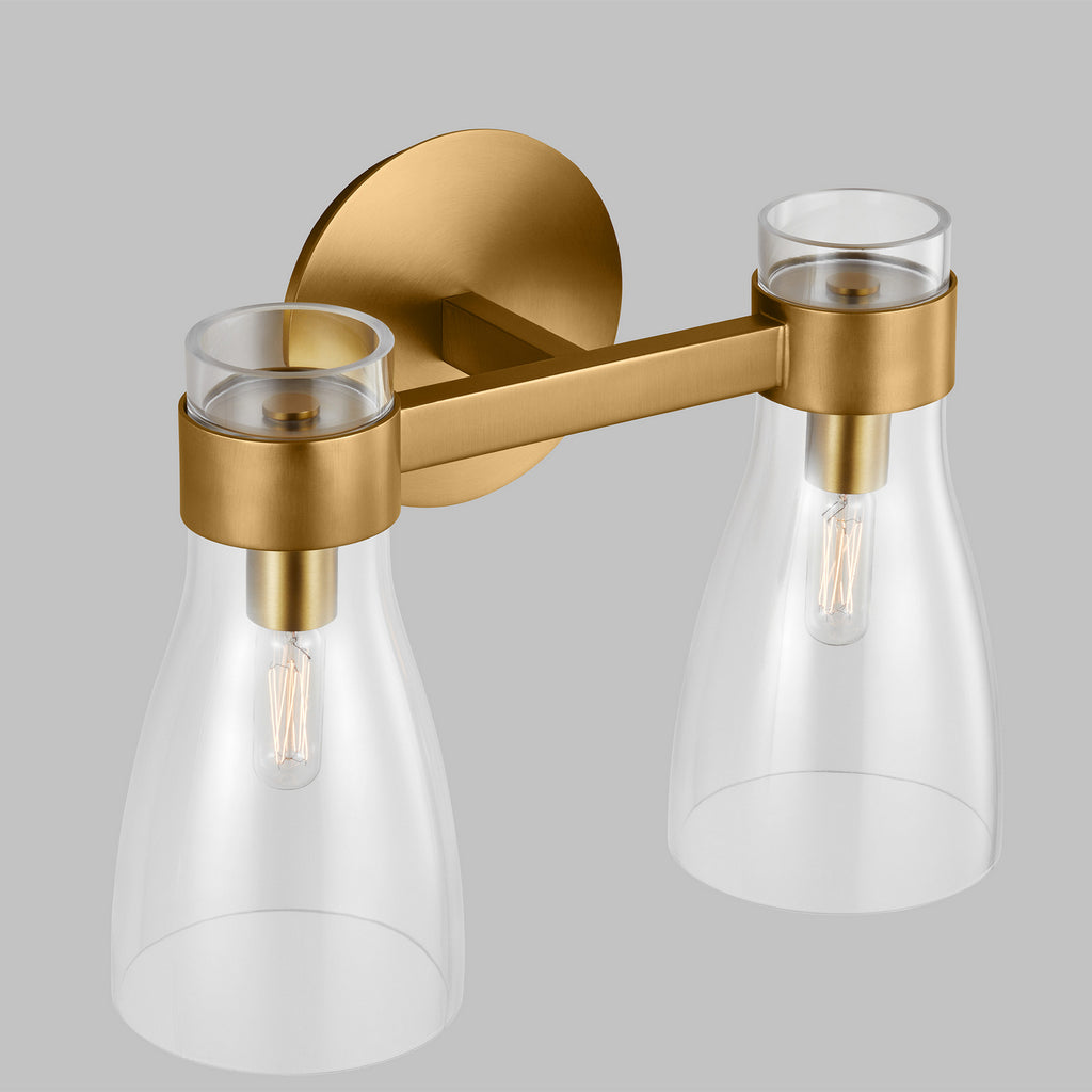 AEV1002BBS Moritz 2 Light Bathroom Vanity | Alternate Image