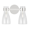 AEV1002PN Moritz 2 Light Bathroom Vanity | Main Image