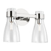 AEV1002PN Moritz 2 Light Bathroom Vanity | Alternate Image