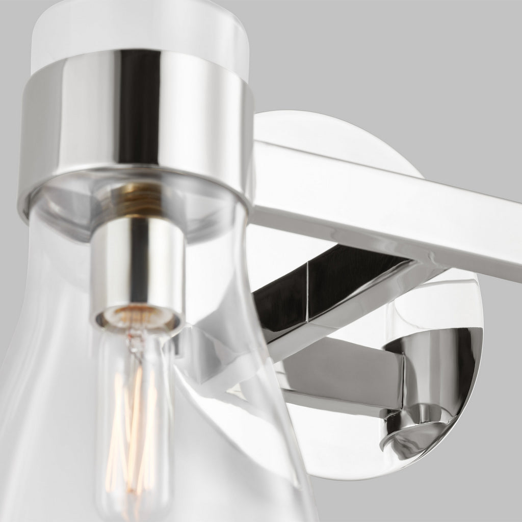 AEV1002PN Moritz 2 Light Bathroom Vanity | Alternate Image