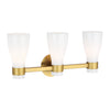 AEV1003BBSMG Moritz 3 Light Bathroom Vanity | Alternate Image