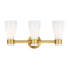 AEV1003BBSMG Moritz 3 Light Bathroom Vanity | Alternate Image