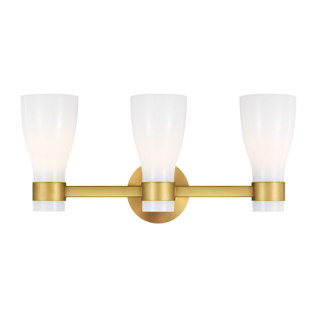 AEV1003BBSMG Moritz 3 Light Bathroom Vanity | Alternate Image