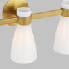 AEV1003BBSMG Moritz 3 Light Bathroom Vanity | Alternate Image