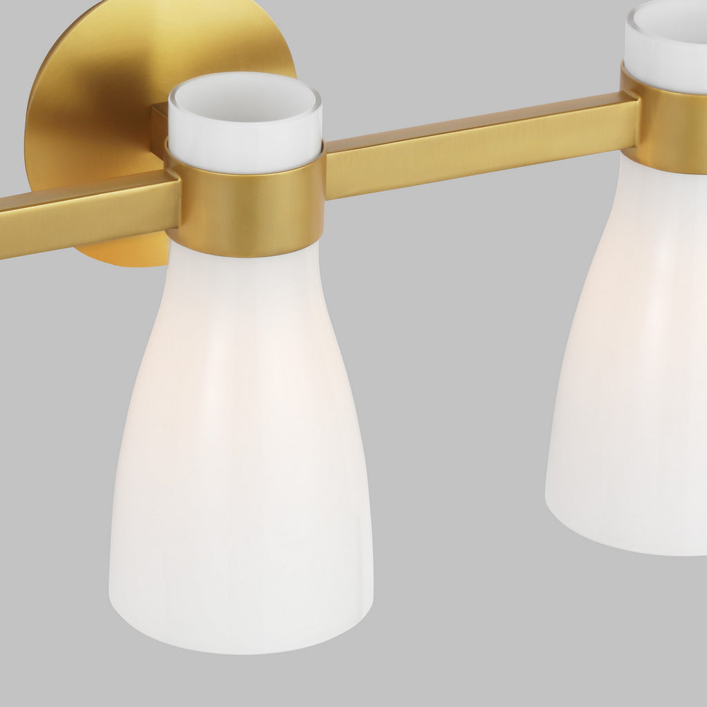 AEV1003BBSMG Moritz 3 Light Bathroom Vanity | Alternate Image