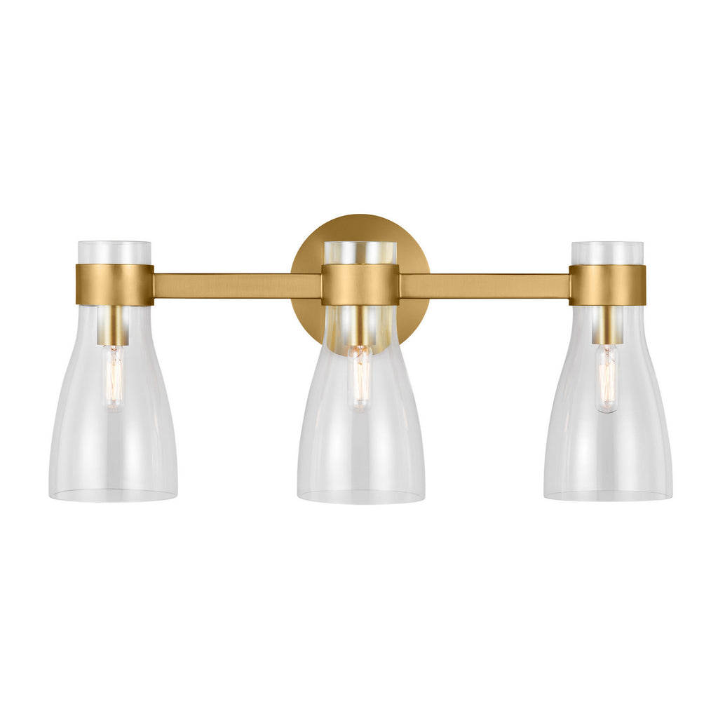 AEV1003BBS Moritz 3 Light Bathroom Vanity | Main Image