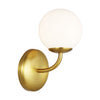 AEV1011BBS Galassia 1 Light Bathroom Vanity | Alternate Image