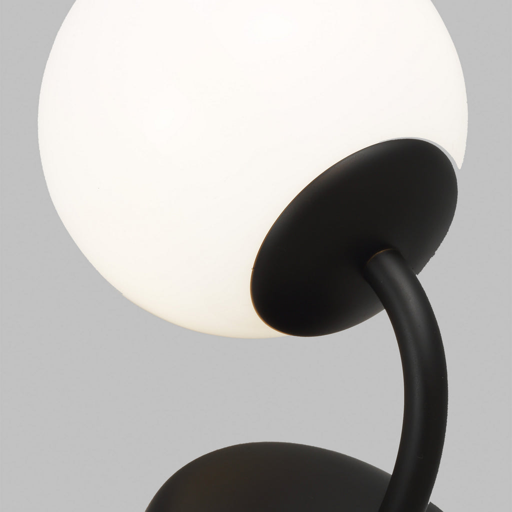 AEV1011MBK Galassia 1 Light Bathroom Vanity | Alternate Image