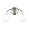 AEV1012PN Galassia 2 Light Bathroom Vanity | Alternate Image