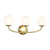 AEV1013BBS Galassia 3 Light Bathroom Vanity | Alternate Image
