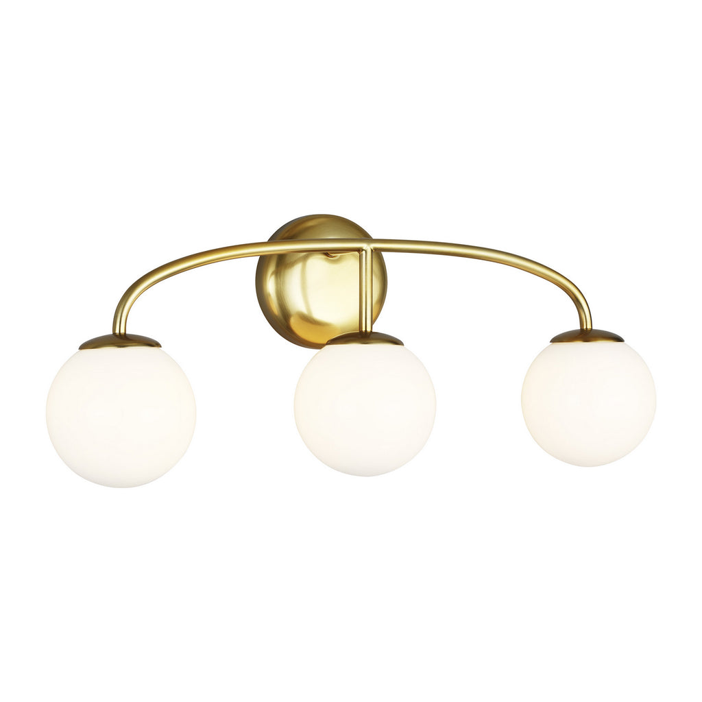 AEV1013BBS Galassia 3 Light Bathroom Vanity | Alternate Image