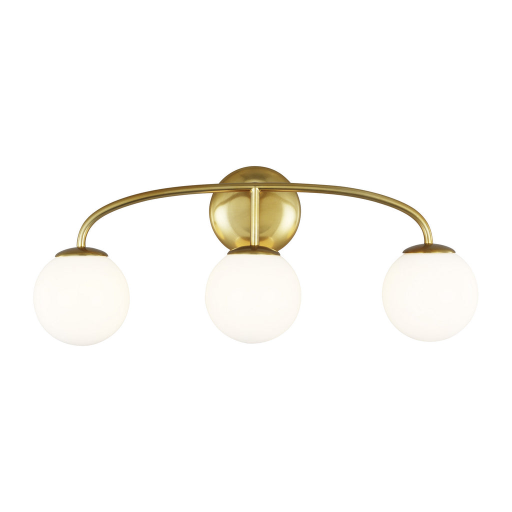 AEV1013BBS Galassia 3 Light Bathroom Vanity | Alternate Image