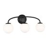 AEV1013MBK Galassia 3 Light Bathroom Vanity | Alternate Image
