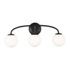 AEV1013MBK Galassia 3 Light Bathroom Vanity | Alternate Image