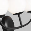AEV1013MBK Galassia 3 Light Bathroom Vanity | Alternate Image