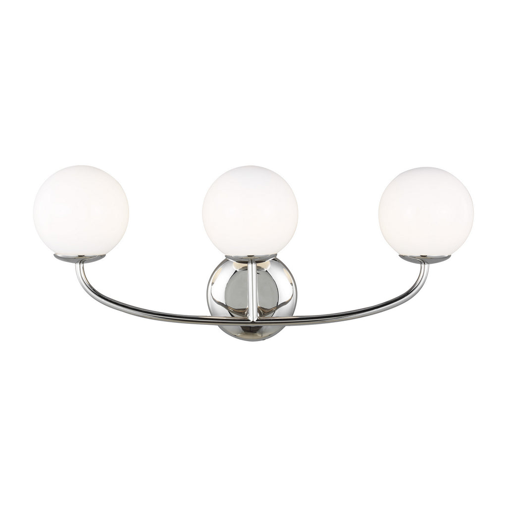 AEV1013PN Galassia 3 Light Bathroom Vanity | Main Image