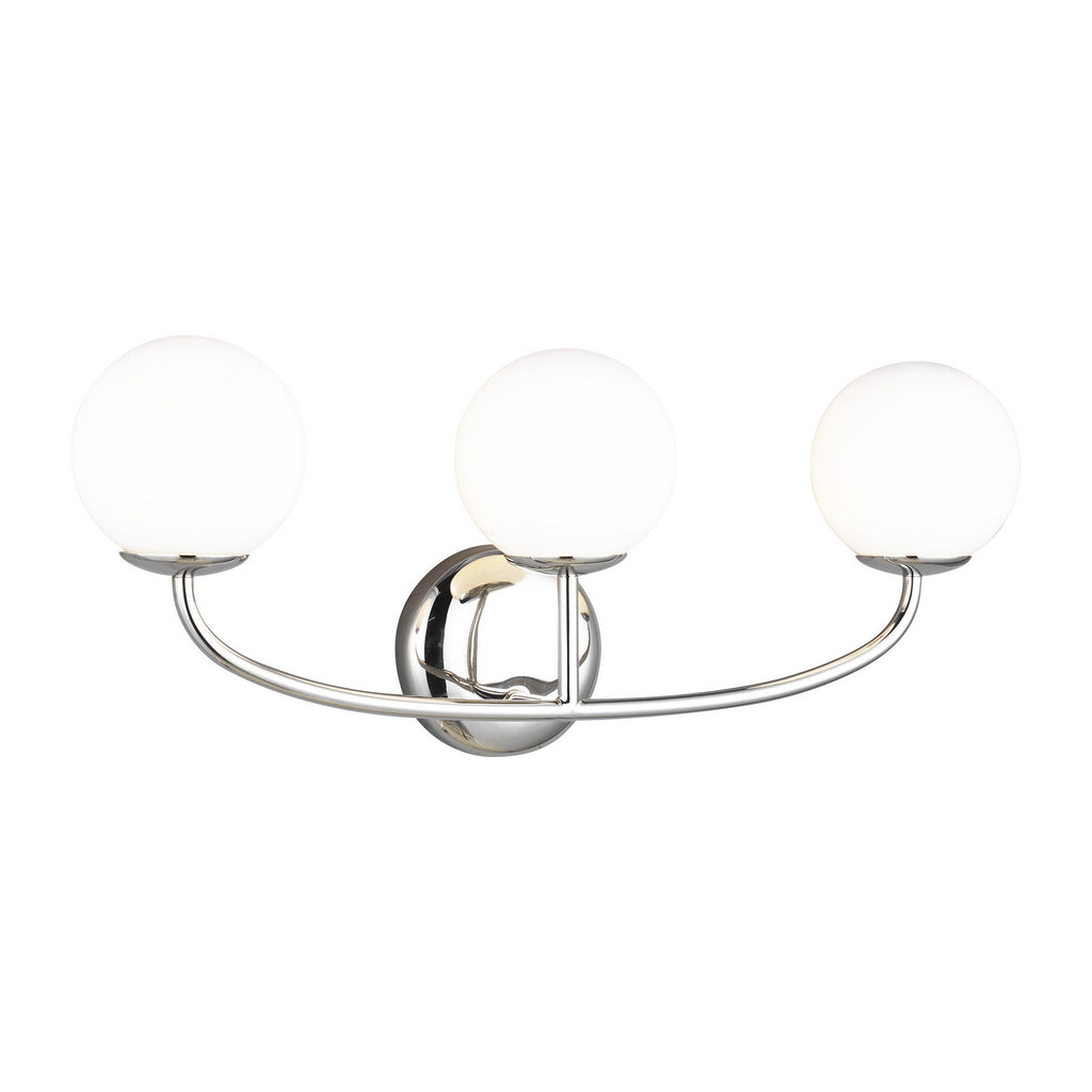 AEV1013PN Galassia 3 Light Bathroom Vanity | Alternate Image