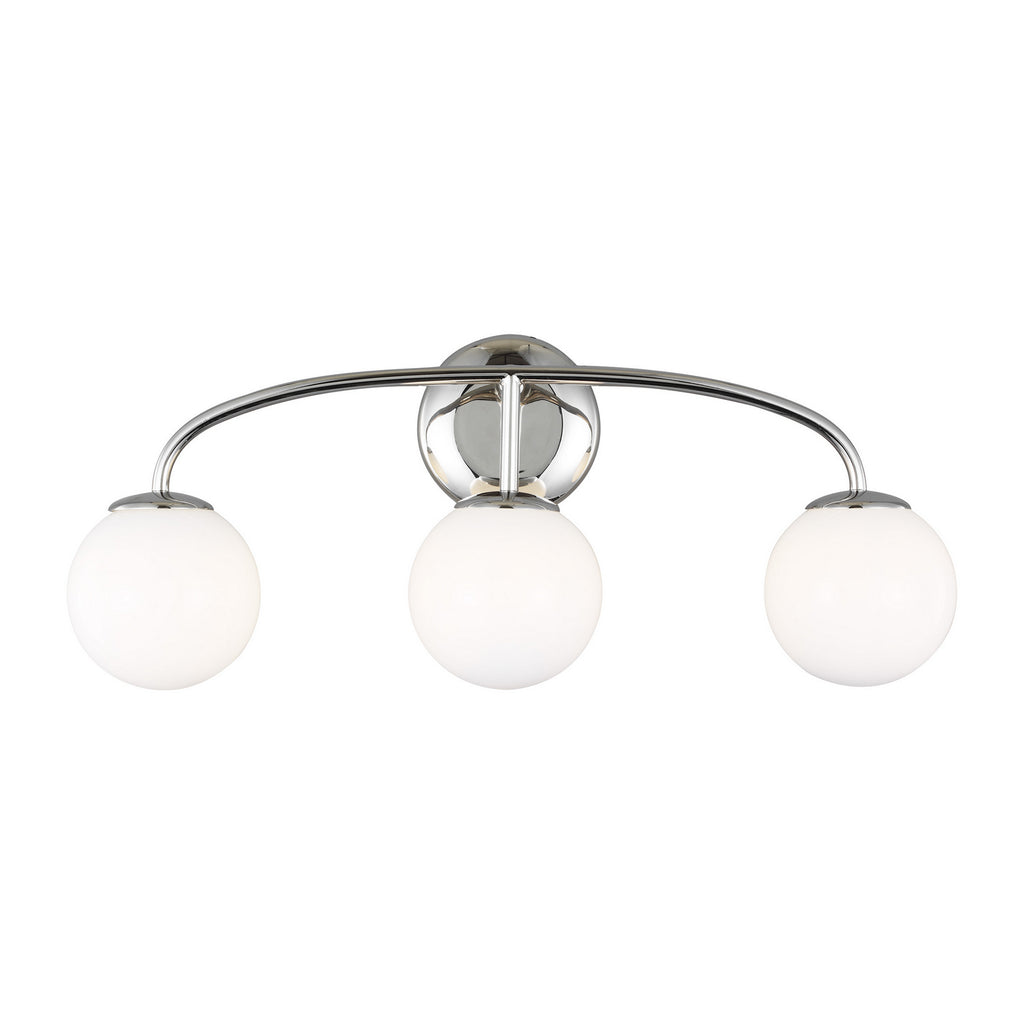 AEV1013PN Galassia 3 Light Bathroom Vanity | Alternate Image