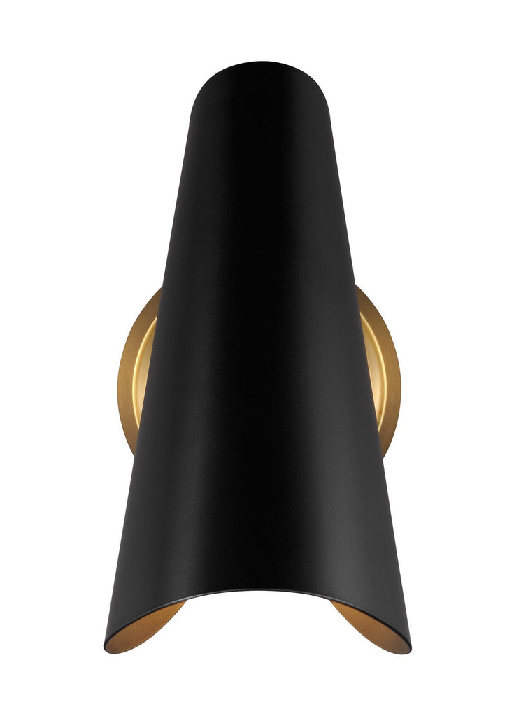 AEW1001BBSMBK Tresa 1 Light Bathroom Vanity | Alternate Image