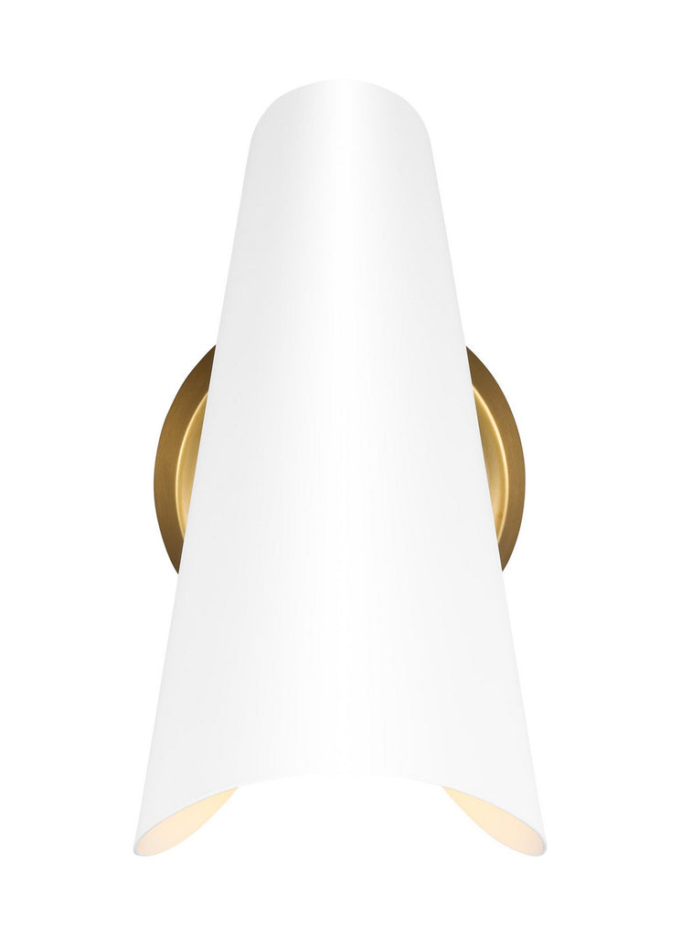 AEW1001BBSMWT Tresa 1 Light Bathroom Vanity | Alternate Image