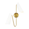 AEW1002BBSMWT Tresa 2 Light Bathroom Vanity | Main Image