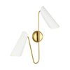 AEW1002BBSMWT Tresa 2 Light Bathroom Vanity | Alternate Image