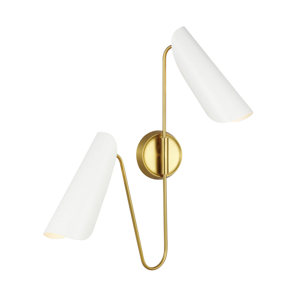 AEW1002BBSMWT Tresa 2 Light Bathroom Vanity | Alternate Image