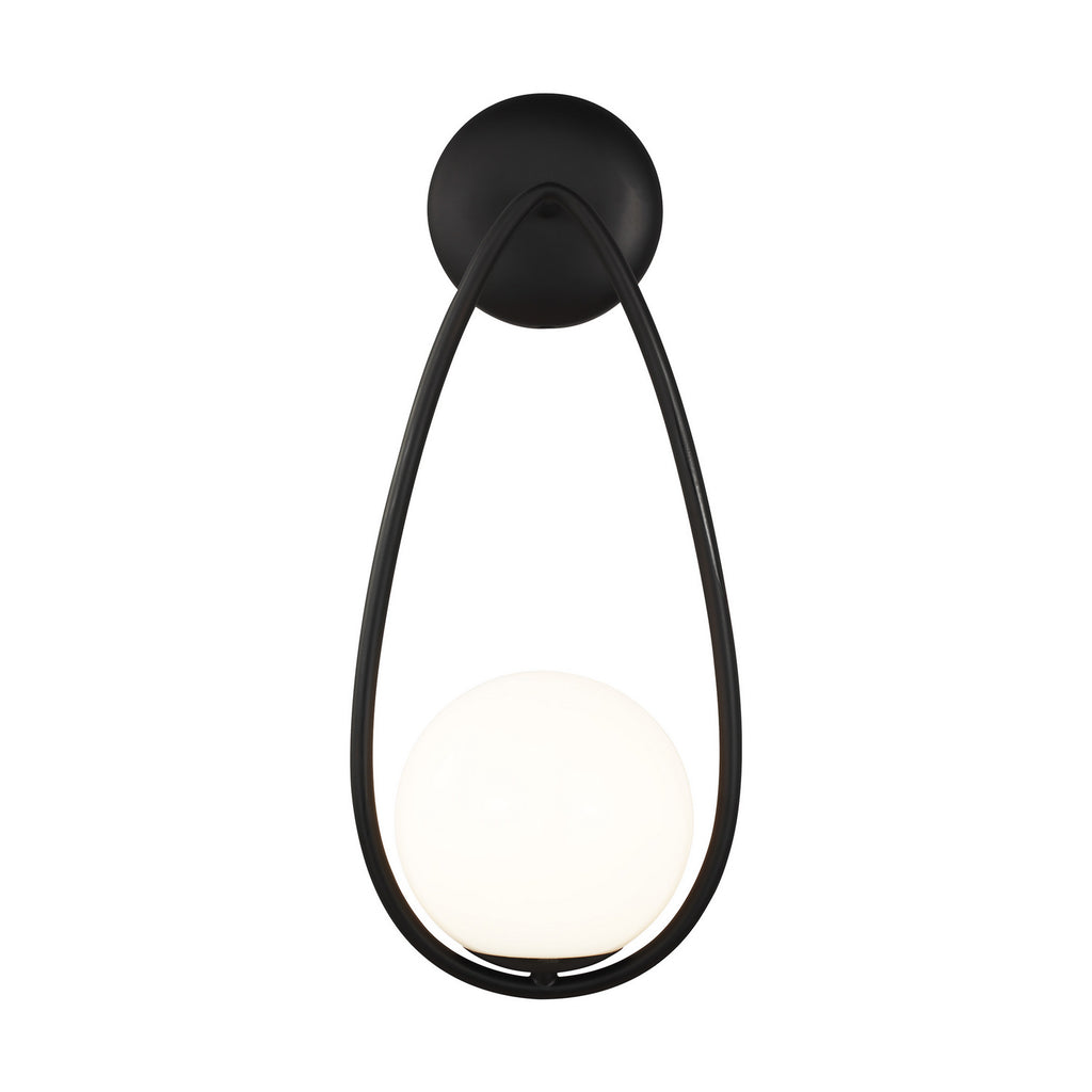 AEW1011MBK Galassia 1 Light Bathroom Vanity | Main Image