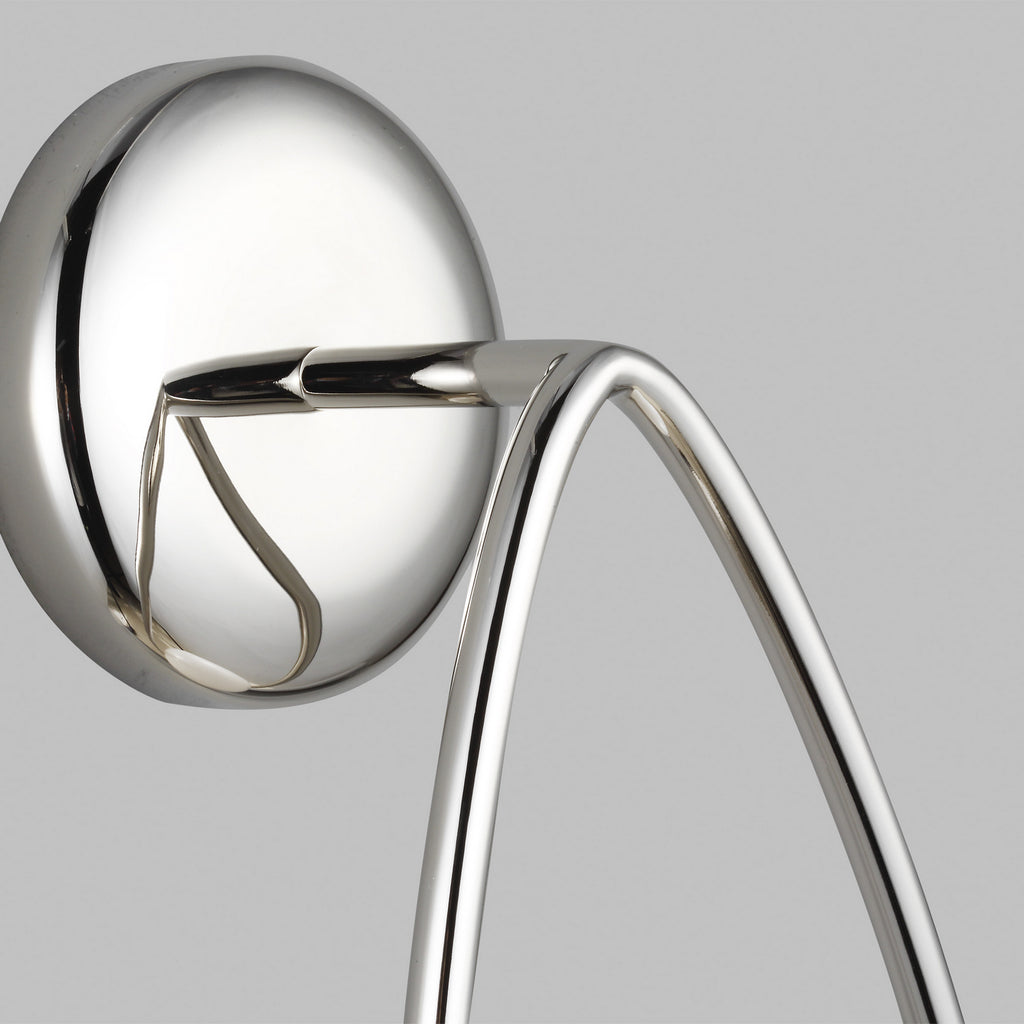 AEW1011PN Galassia 1 Light Bathroom Vanity | Alternate Image