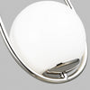 AEW1011PN Galassia 1 Light Bathroom Vanity | Alternate Image