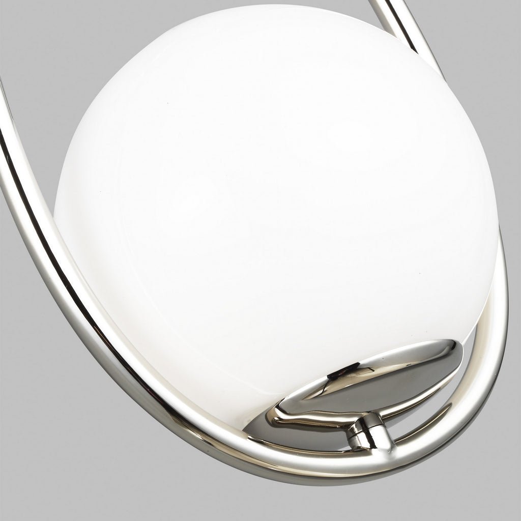 AEW1011PN Galassia 1 Light Bathroom Vanity | Alternate Image