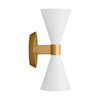 AEW1032MWT Albertine 2 Light Bathroom Vanity | Alternate Image