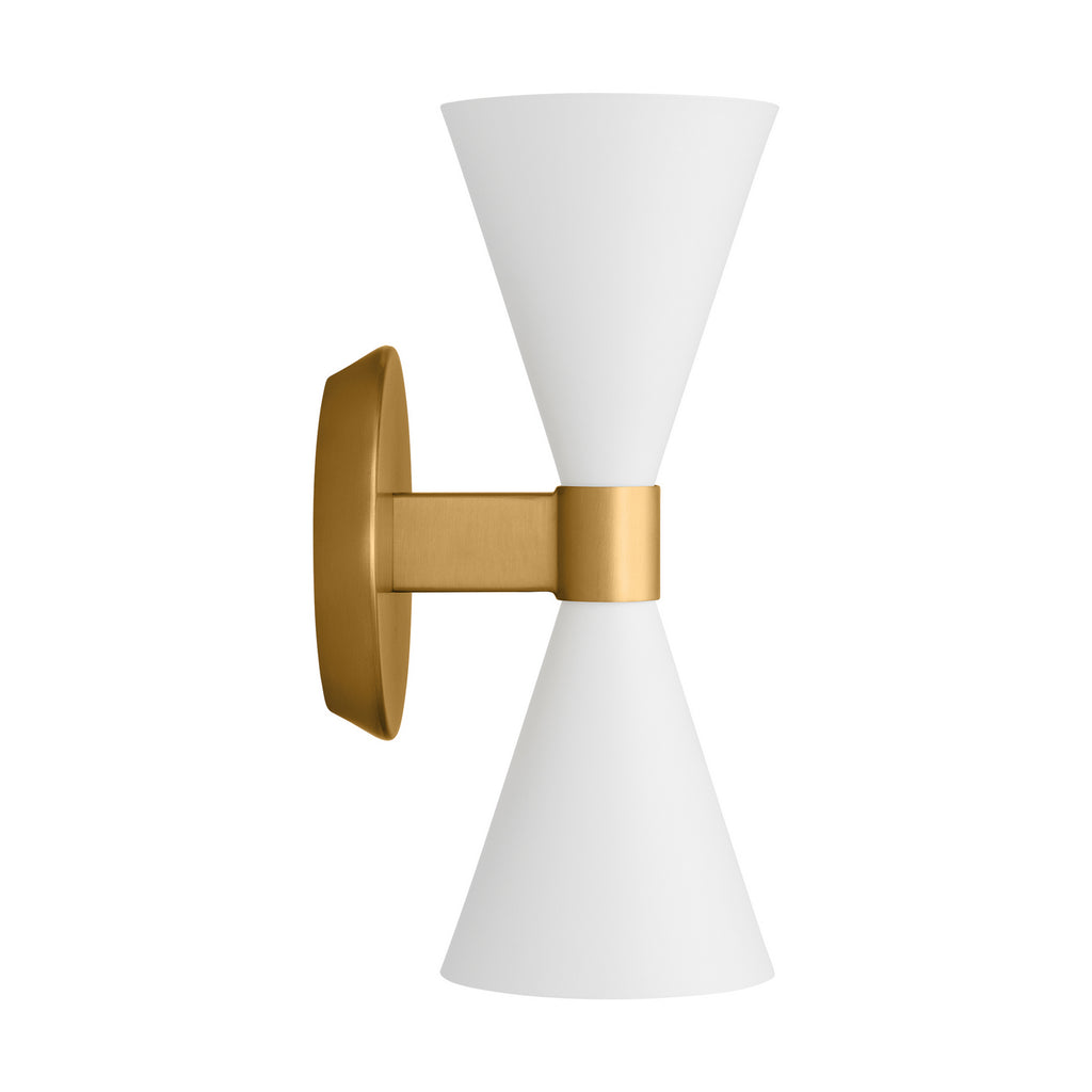 AEW1032MWT Albertine 2 Light Bathroom Vanity | Alternate Image