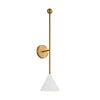 AEW1041MWTBBS Cosmo 1 Light Bathroom Vanity | Alternate Image