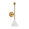 AEW1051MWTBBS Cosmo 1 Light Bathroom Vanity | Alternate Image