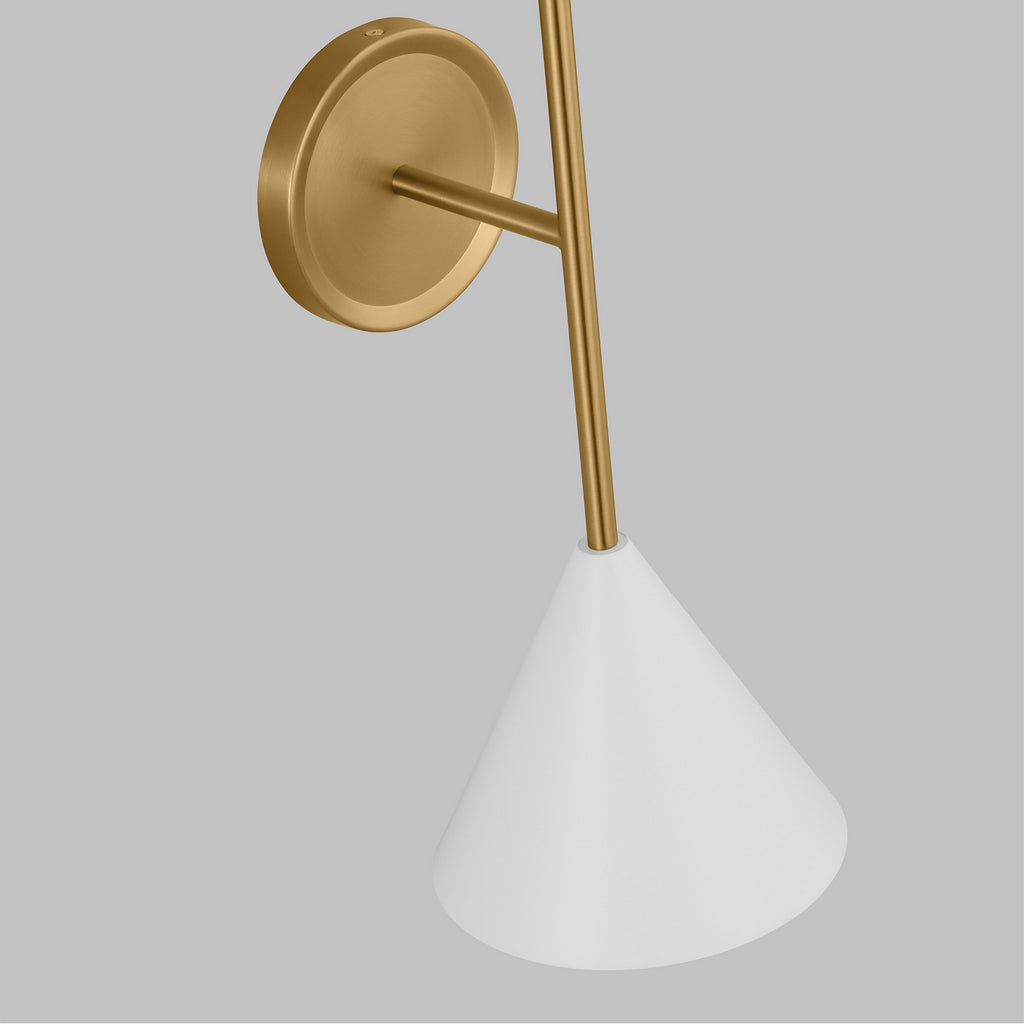 AEW1051MWTBBS Cosmo 1 Light Bathroom Vanity | Alternate Image