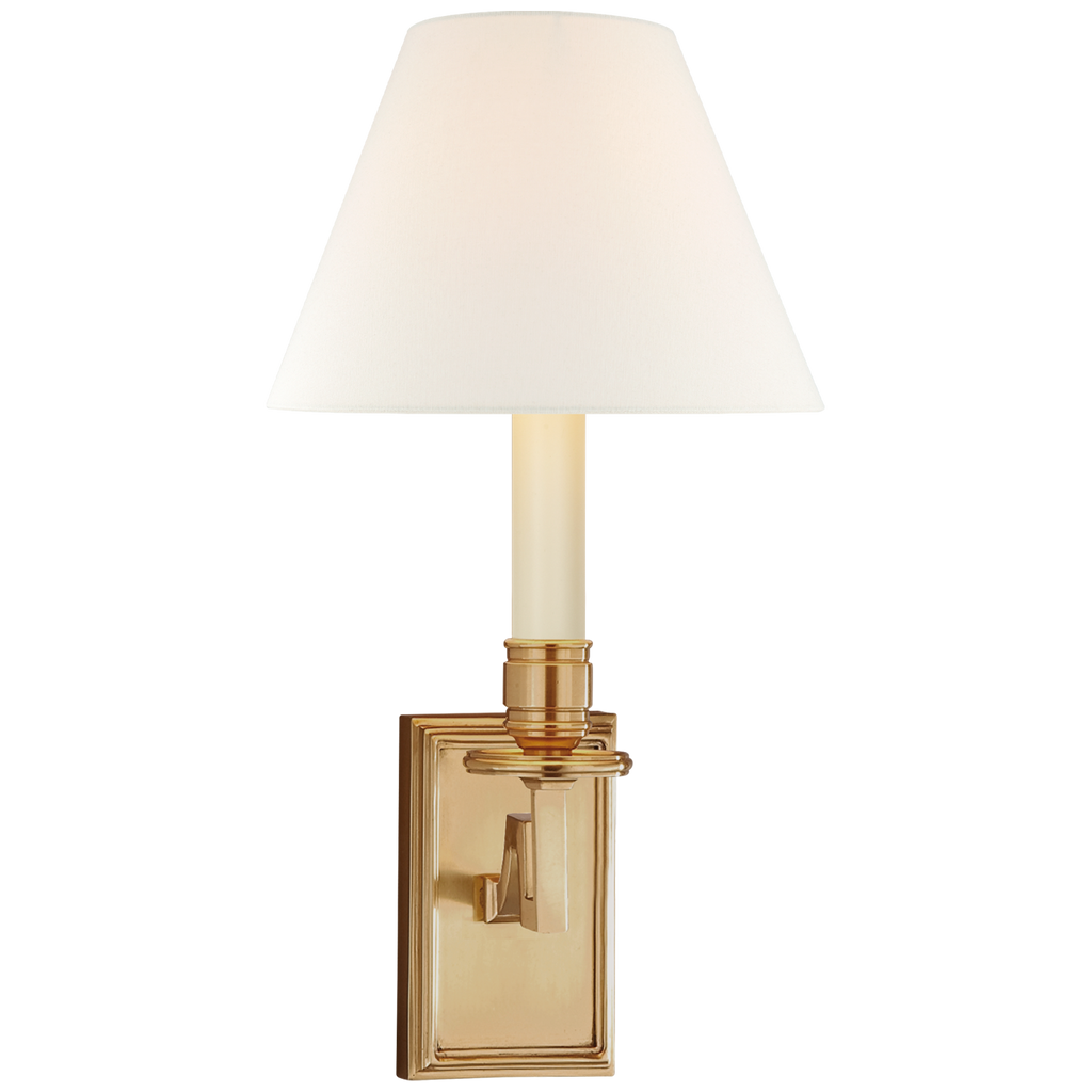 AH2001NBL Alexa Hampton Dean 1 Light Sconce | Main Image