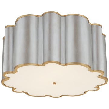 Burnished Silver Leaf with Gild