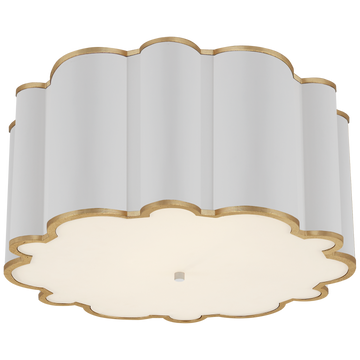 White with Gild