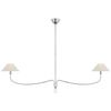 AL5010PNPARL Amber Lewis Griffin 2 Light Linear Chandelier | Main Image