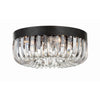 Crystorama-OPEN-BOX Alister 5 Light Flush in Charcoal Bronze - Additional View