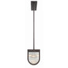 Crystorama Alister 49.75'' Linear Chandelier in Charcoal Bronze - Additional View