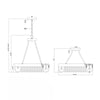 Crystorama Alister 23.25'' Chandelier - Product Dimensions
